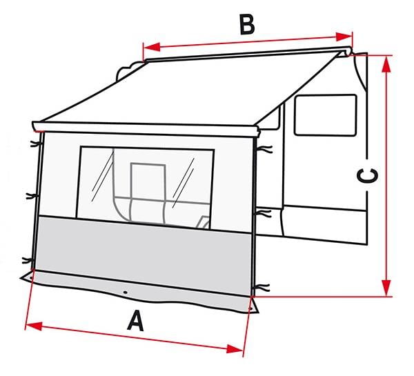 Fiamma - Blocker Pro 260 Van | 07971A01
