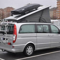 Fiamma - Carry-Bike Mercedes Vito/Viano Bike Rack Tailgate in Silver (2004–2014) | 02093B75A