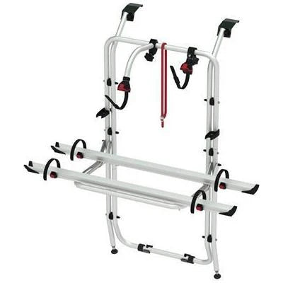 Fiamma - Carry-Bike Renault Trafic/Vivaro Bike Rack Tailgate in Silver (2003+) | 02093B72A