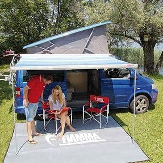 Fiamma - F45S Awning VW T5/T6 SWB Multivan Royal Grey Fabric in Titanium Case | 06291D01R