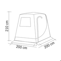 Reimo - Update Premium Tailgate Tent inc Ground Sheet | Mercedes Vito | 936290