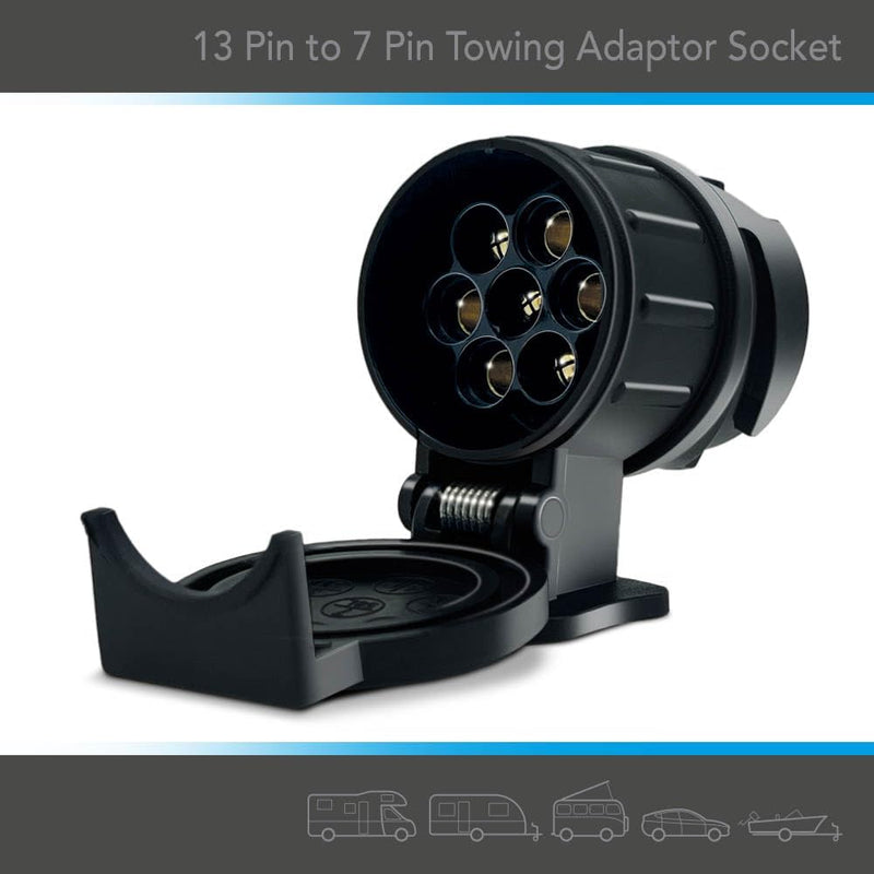 Belmont Leisure - 13 Pin to 7 Pin Towing Adaptor Socket