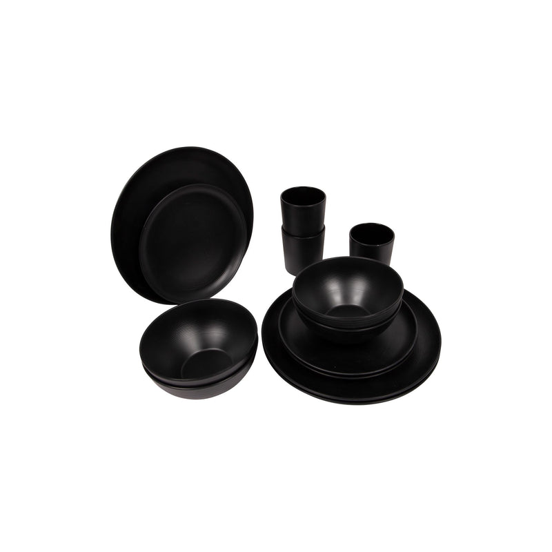 Bo-Camp 16 piece Orville industrial dinner set