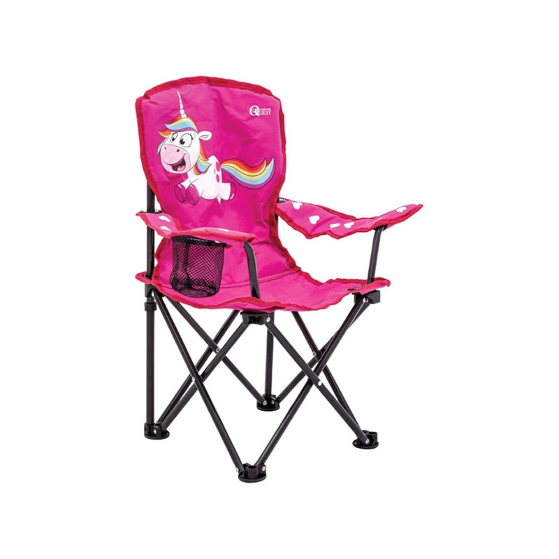 Quest childrens fun unicorn folding chair