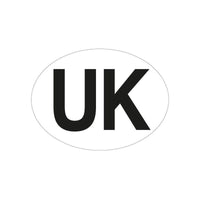 Self-adhesive UK badge
