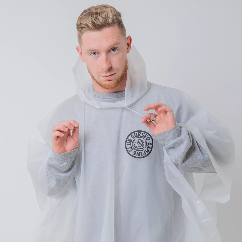 Cursed Camping Club - Reusable Waterproof Poncho