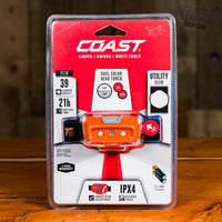 Coast FL14 water-resistant IPX4 head torch