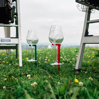 Hands-free wine glass holder