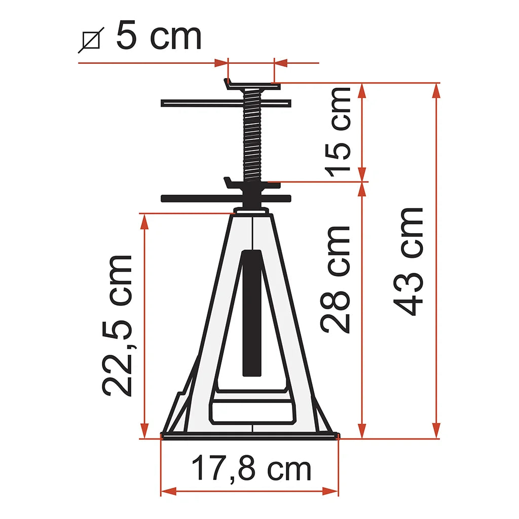 Fiamma - Alu Jacks | 00680-01-