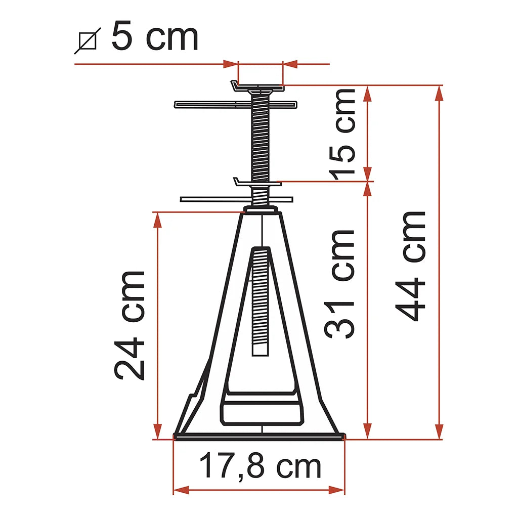 Fiamma - Plastic Jacks | 00680C01G
