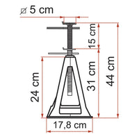 Fiamma - Plastic Jacks | 00680C01G