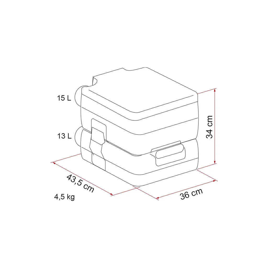 Fiamma - Bi-Pot 34 | 01354-01-