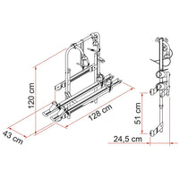 Fiamma - Carry-Bike 200 DJ Ducato <2006 | 02093A65A