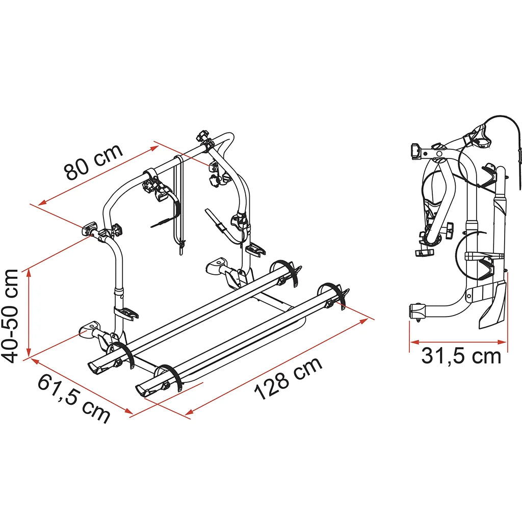 Fiamma - Carry-Bike Pro C L80 | 02093B59A
