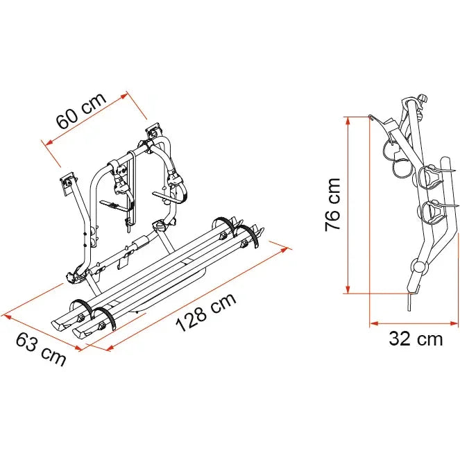Fiamma - Carry-Bike VW T2 | 02093B63A