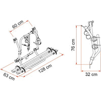 Fiamma - Carry-Bike VW T2 | 02093B63A