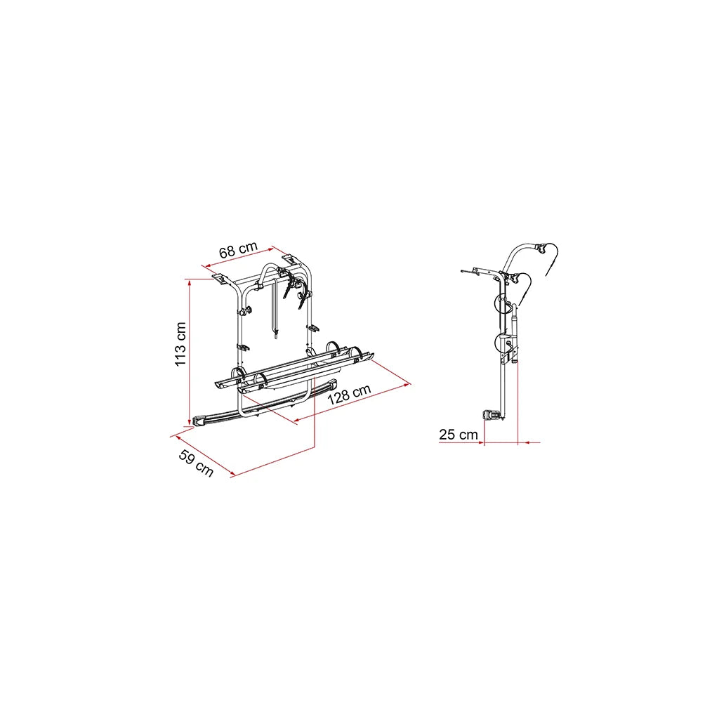Fiamma - Carry-Bike VW Caddy | 02096-24-