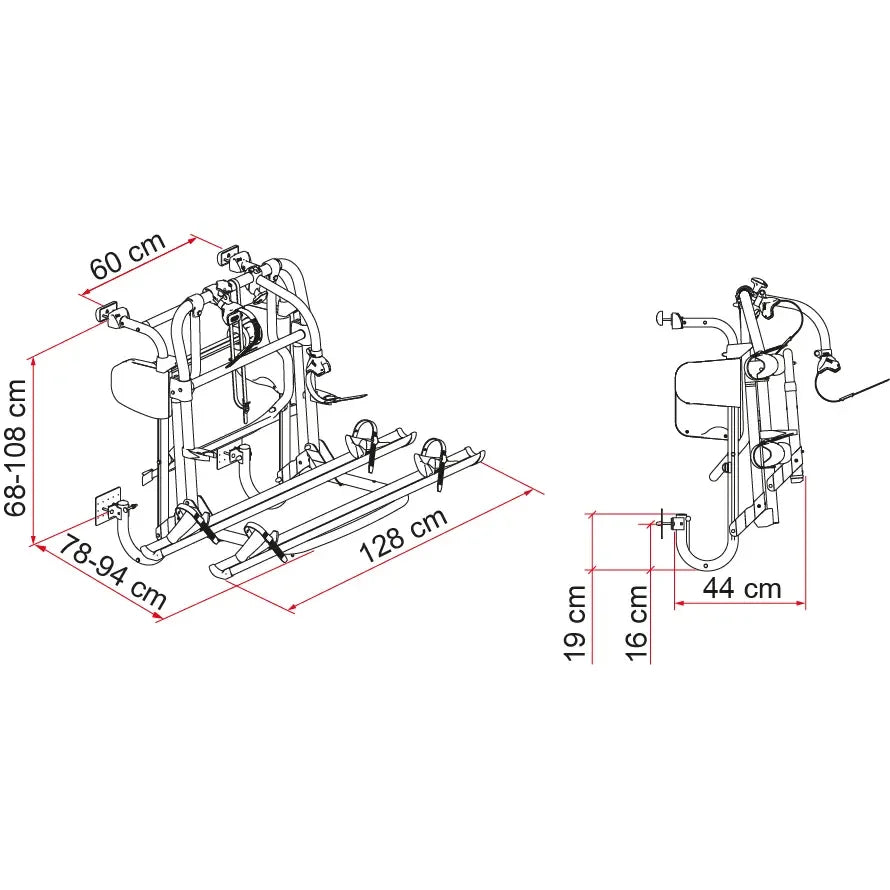 Fiamma - Carry-Bike Motor Lift 77 | 02096-30-