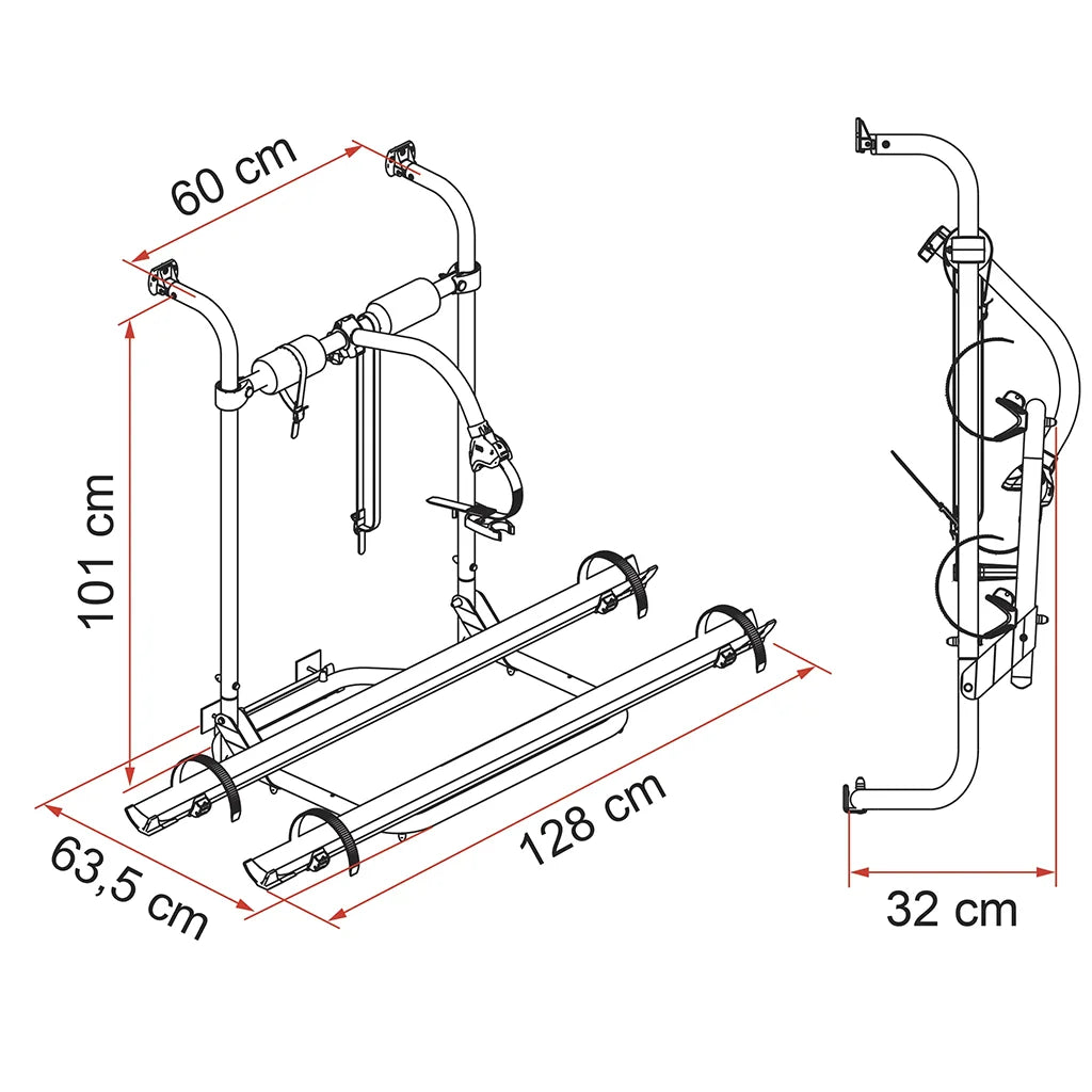 Fiamma - Carry-Bike Caravan Hobby | 02096-77-