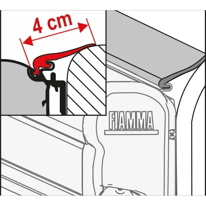 Fiamma - Rain Guard M 30MTRS ROLL | 03477-02-