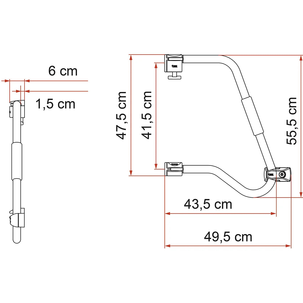 Fiamma - Security 46 Pro White | 03513-04-