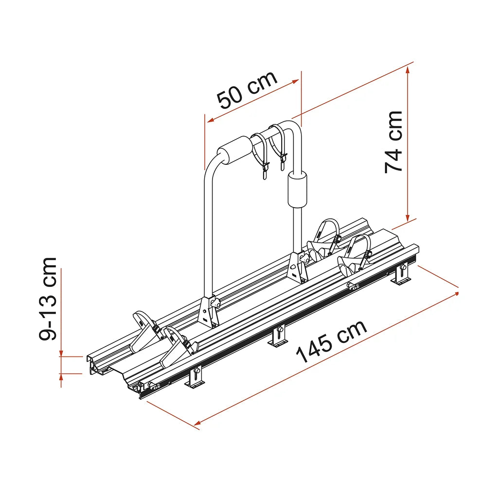 Fiamma - Garage Slide Pro Bike Deluxe | 04822-06-
