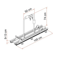 Fiamma - Garage Slide Pro Bike Deluxe | 04822-06-