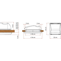 Fiamma - Vent 28 F White | 07902-02-