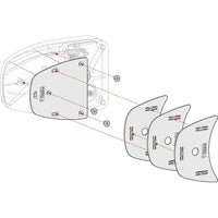 Fiamma - Kit Spacer Safe Door >2017 White | 08230-01-