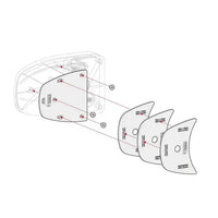 Fiamma - Kit Spacer Safe Door>2017 DB | 08230-01A