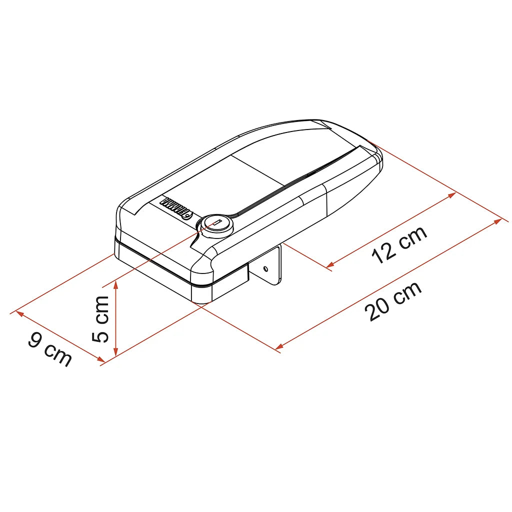 Fiamma - Safe Door Magnum White | 08277-01-