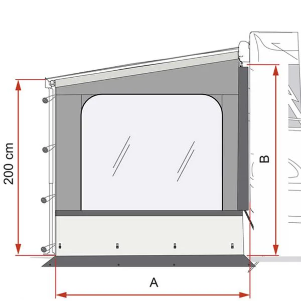 Fiamma - Sun View Side Van F45 | 08989-02-