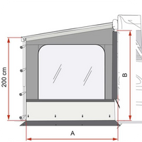 Fiamma - Sun View Side Van F45 | 08989-02-