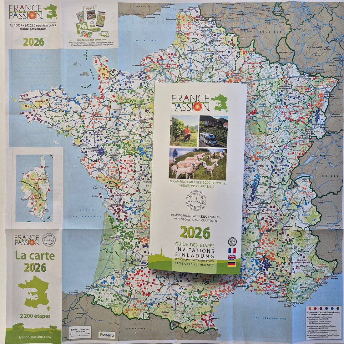 France Passion 2026 Vicarious Books UK motorhome France