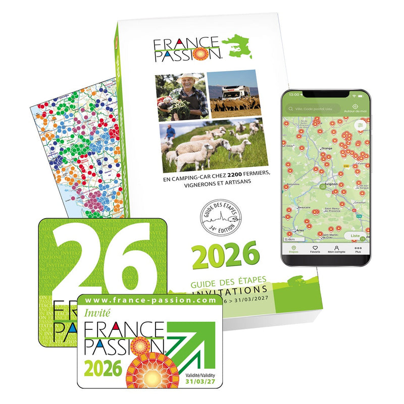 France Passion 2026 Vicarious Books UK Motorhome France