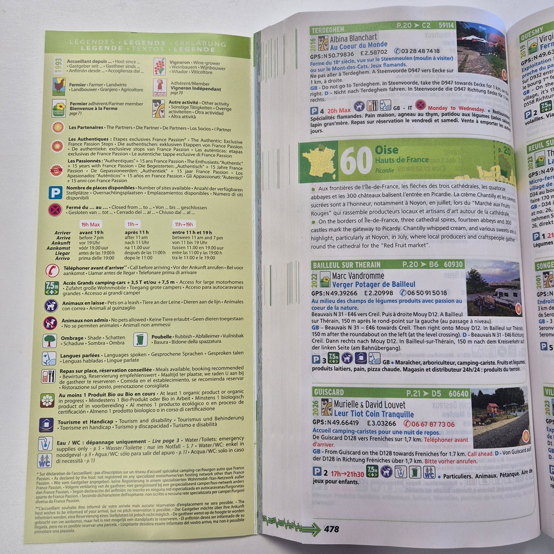 France Passion 2026 Vicarious Books UK motorhome France