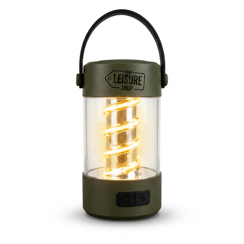 Lantern LED Light with Bluetooth Speaker by That Leisure Shop