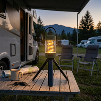 Lantern LED Light with Bluetooth Speaker by That Leisure Shop