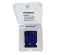 Whale - Wastemaster Inlet Socket with Integrated Pressure Switch (White)