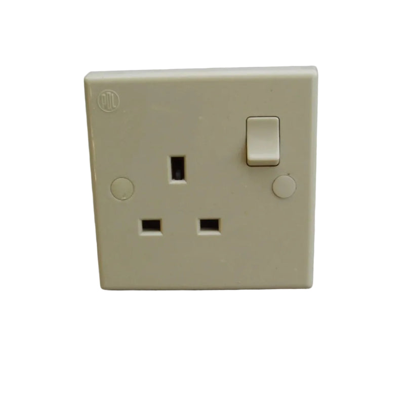 Powerpart - Beige Single Socket
