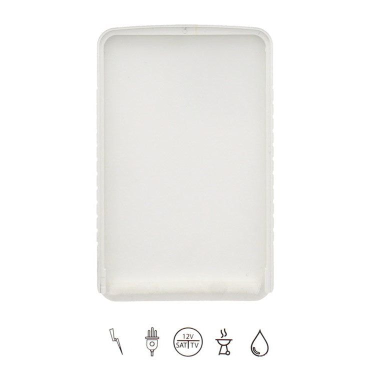 Whale - Socket Lid Plain (White)
