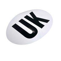 W4 - UK Oval Sticker Extra Large
