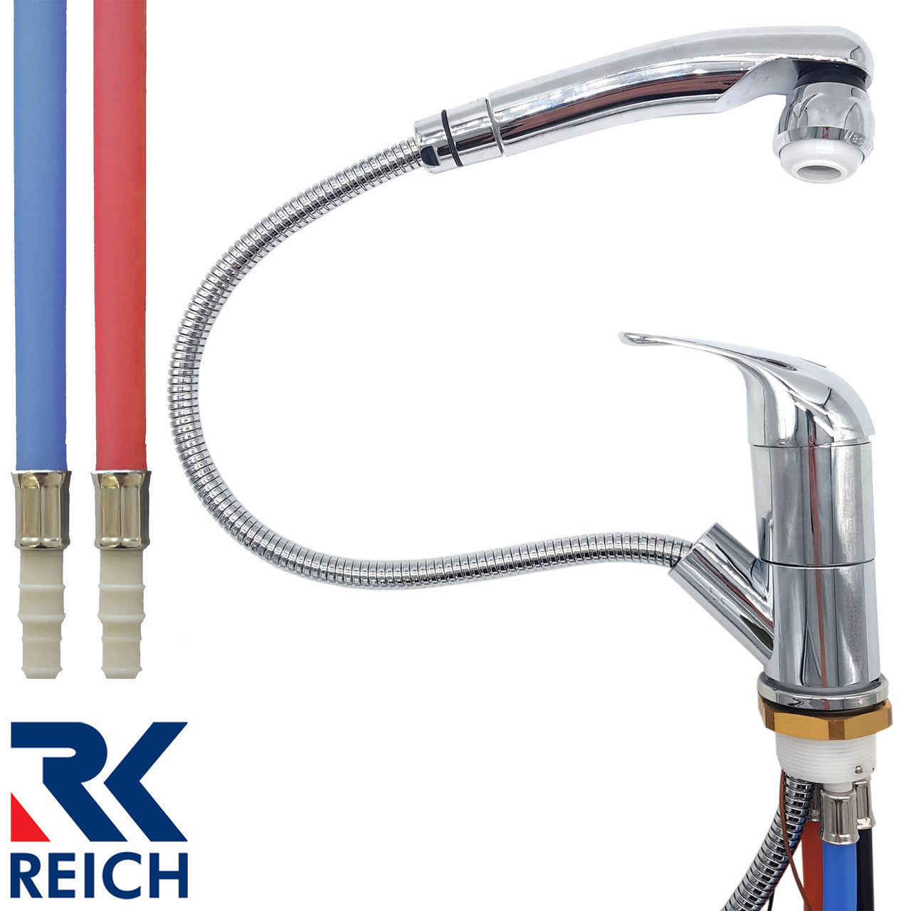 Reich - Kama Single Level Mixer Chrome Julia Shower