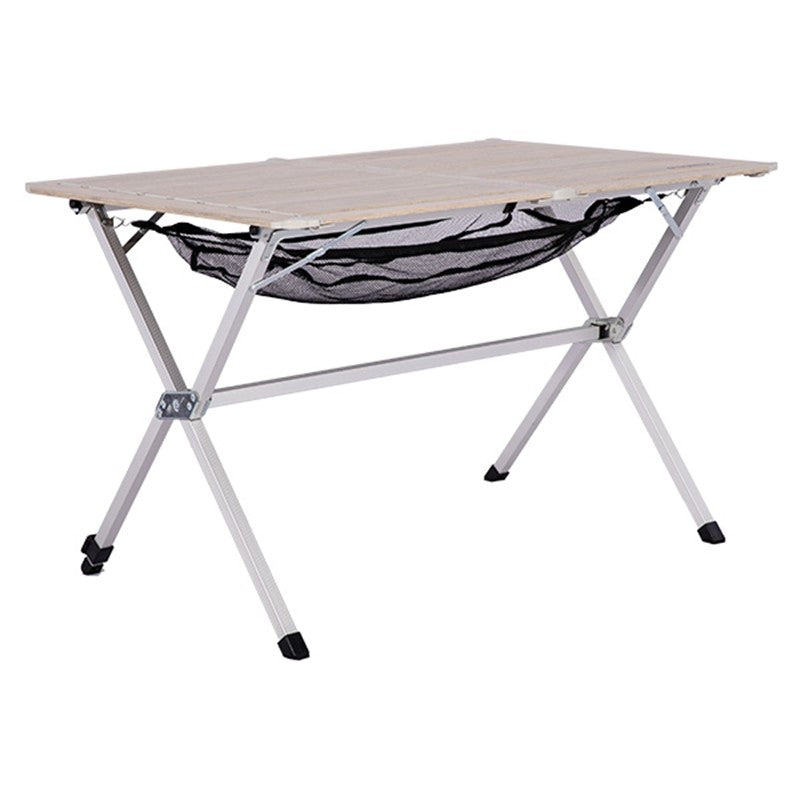 Quest - Neagh Slatted Table in Light Wood