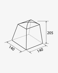 Brunner - Cabina II NG Storage Shower Toilet Tent