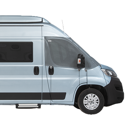 Hindermann - Transparent Sun Screen For Vans, Alcove &amp; Semi-Integrated Motorhomes