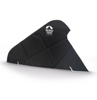 Reimo / Camp4 - Caravan Trailer Universal Bar Towing Hitch Cover in Black | 914950