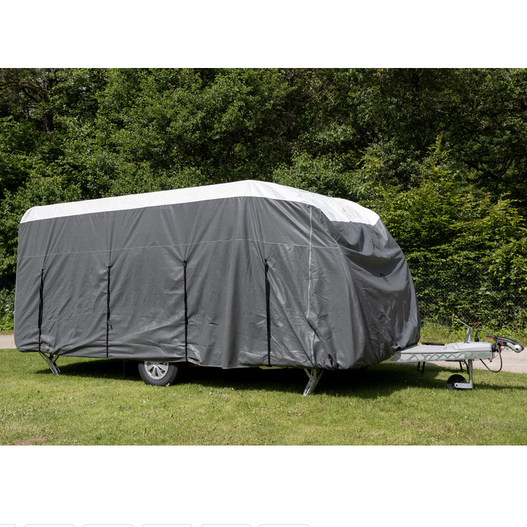 Reimo - Caravan Protective Cover Premium L: 580 – 640cm x W: up to 230cm in Grey | 928543