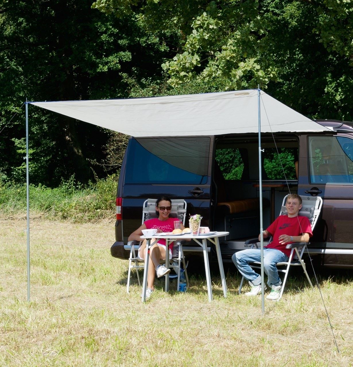 Reimo - Charly Sun Canopy 2.6m SWB 5 &amp; 8mm with Dual Connection | 90049