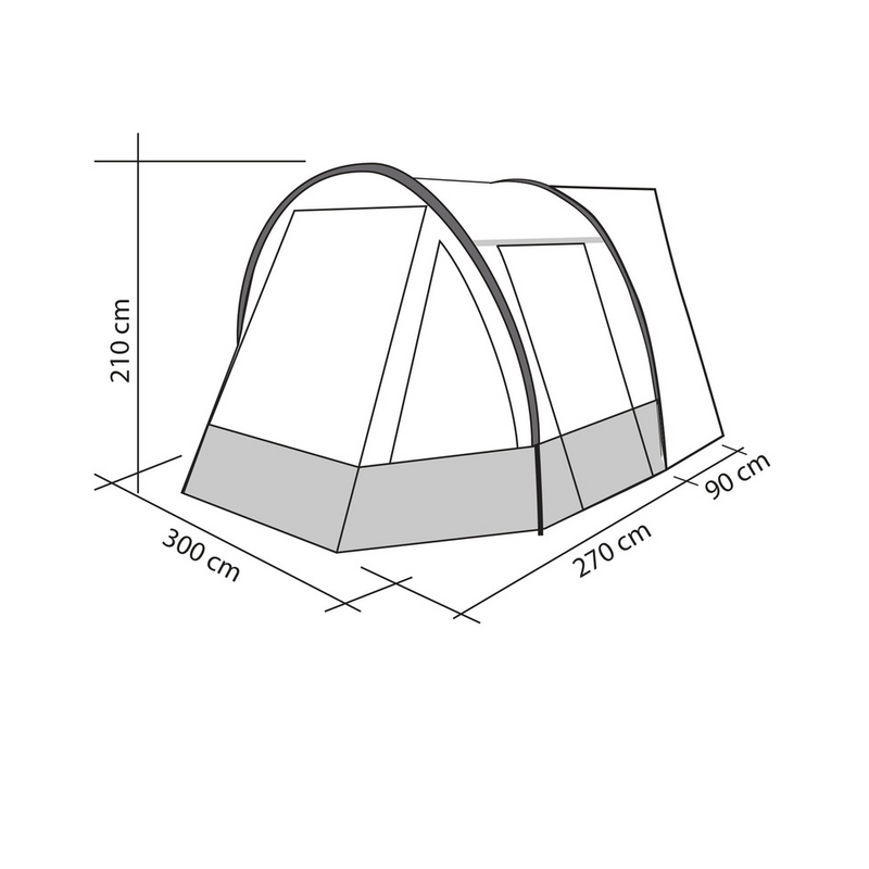 Reimo - Tour Easy 4 Drive Away Awning | 936550